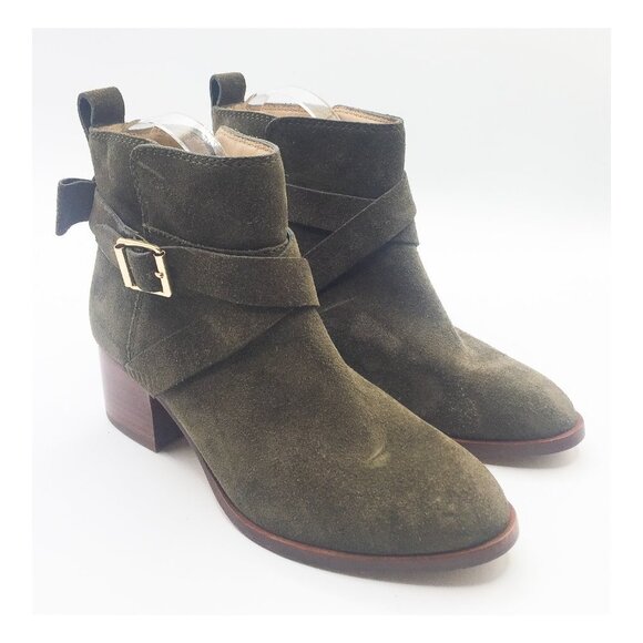 KATE SPADE Polly Mid Suede Ankle Boots NEW - Picture 4 of 12